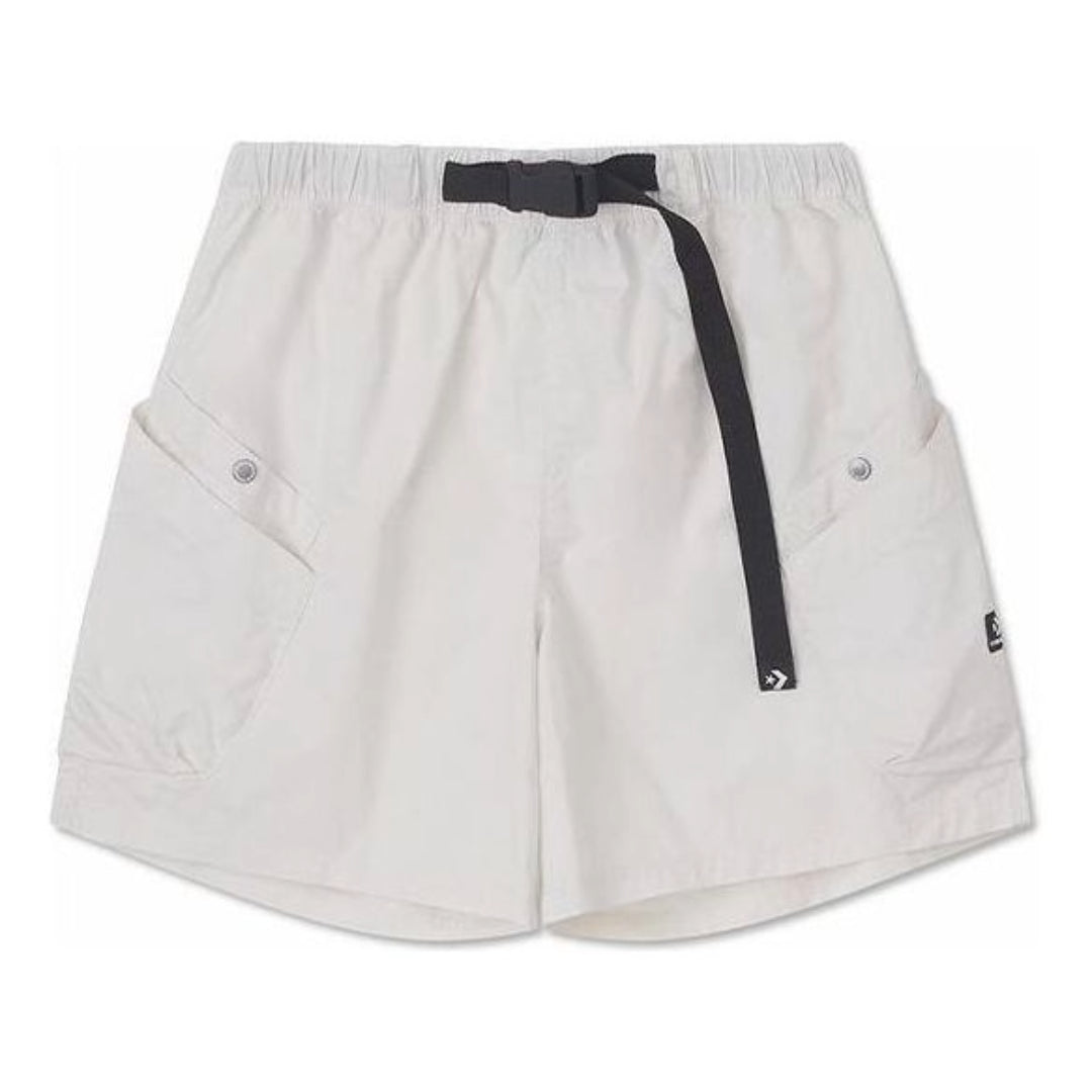 (WMNS) Converse Woven Utility Shorts 'Grey' 10026395-A01