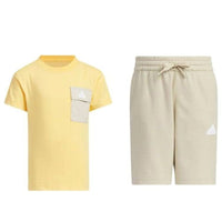 (PS) adidas Sportswear Track Suit Asia Sizing 'Yellow Tan' IT4044
