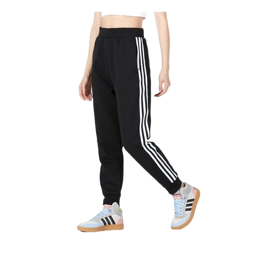 (WMNS) adidas 3-Stripes Sport Pants Asia Sizing 'Black' HM7068