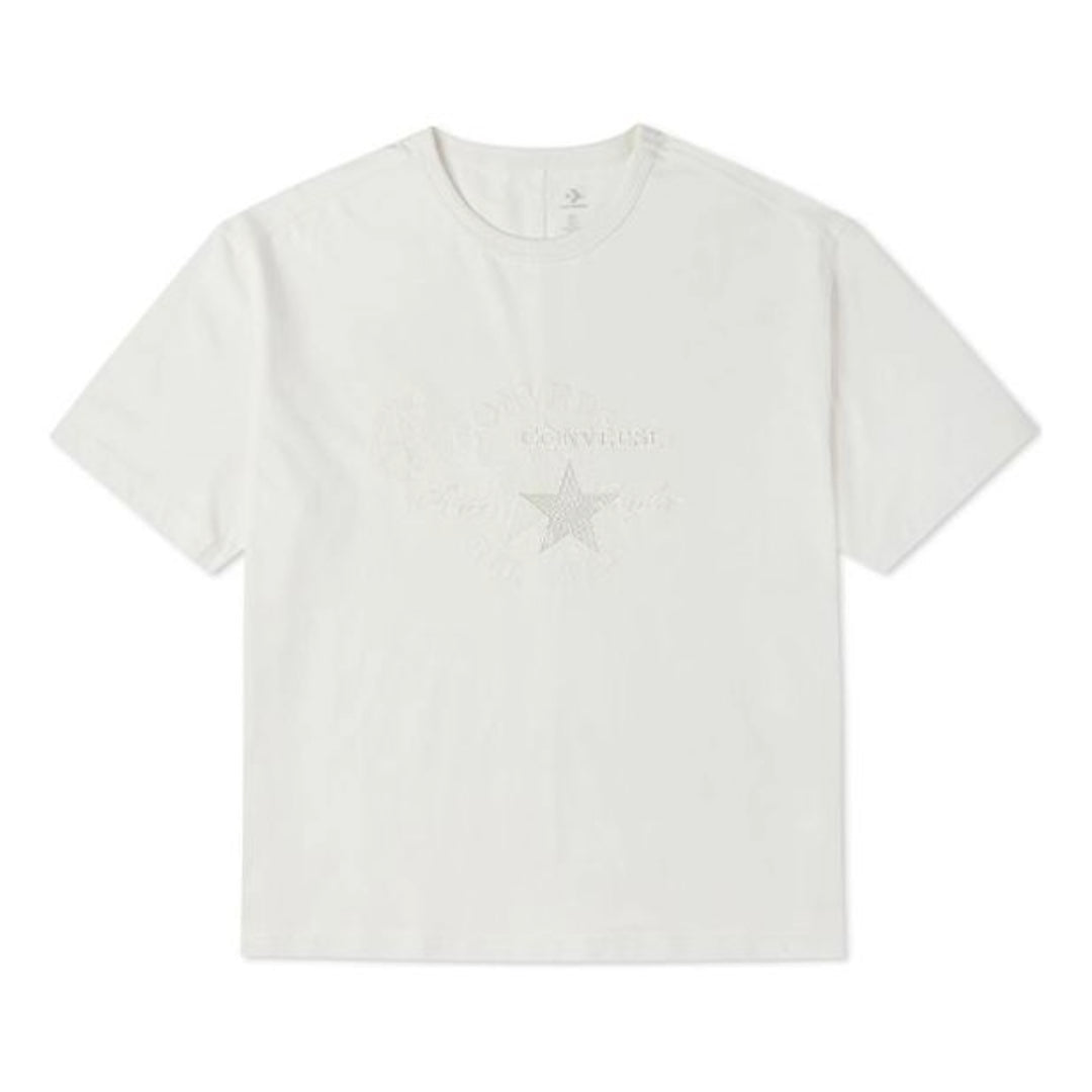 Converse Chuck 70S Embroidered T-Shirt 'White' 10021980-A01
