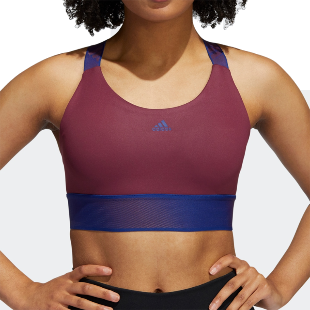 (WMNS) adidas Believe This Medium-Support Workout Bra 'Copper Blue' GR8080