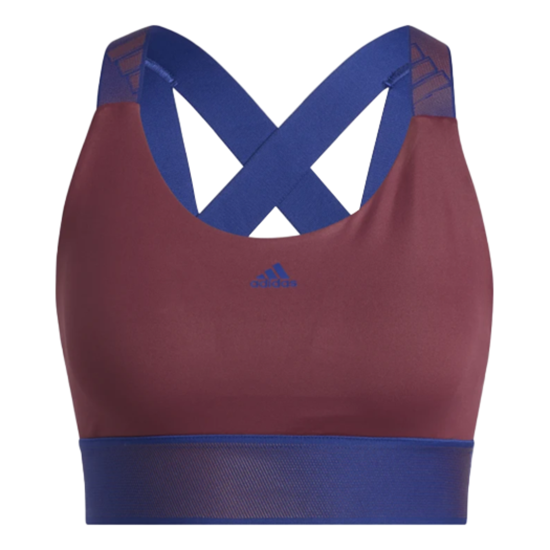 (WMNS) adidas Believe This Medium-Support Workout Bra 'Copper Blue' GR8080