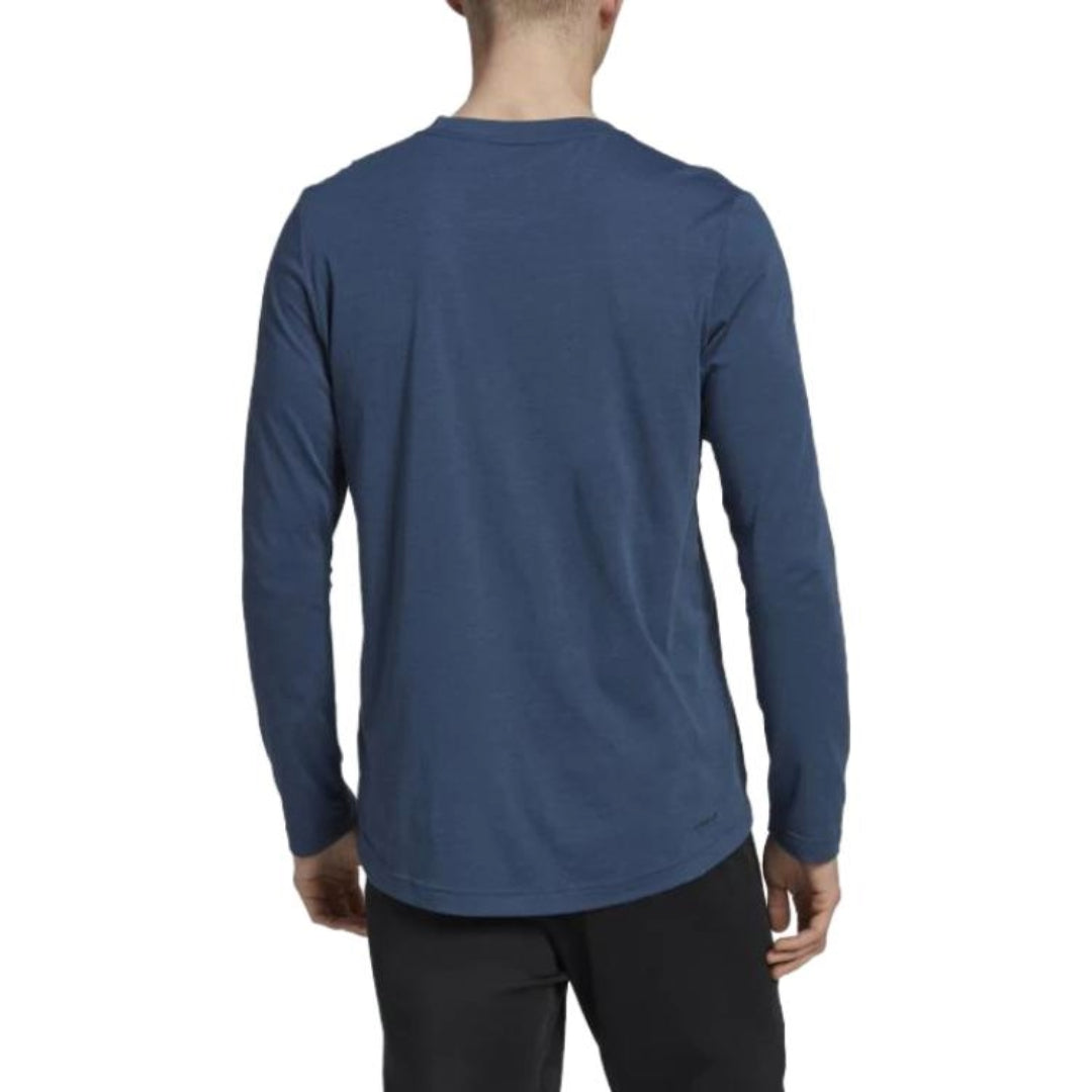 adidas Aeroready Designed 2 Move Feelready Sport Long Sleeve T-Shirt Asia Sizing 'Teal' HM4785