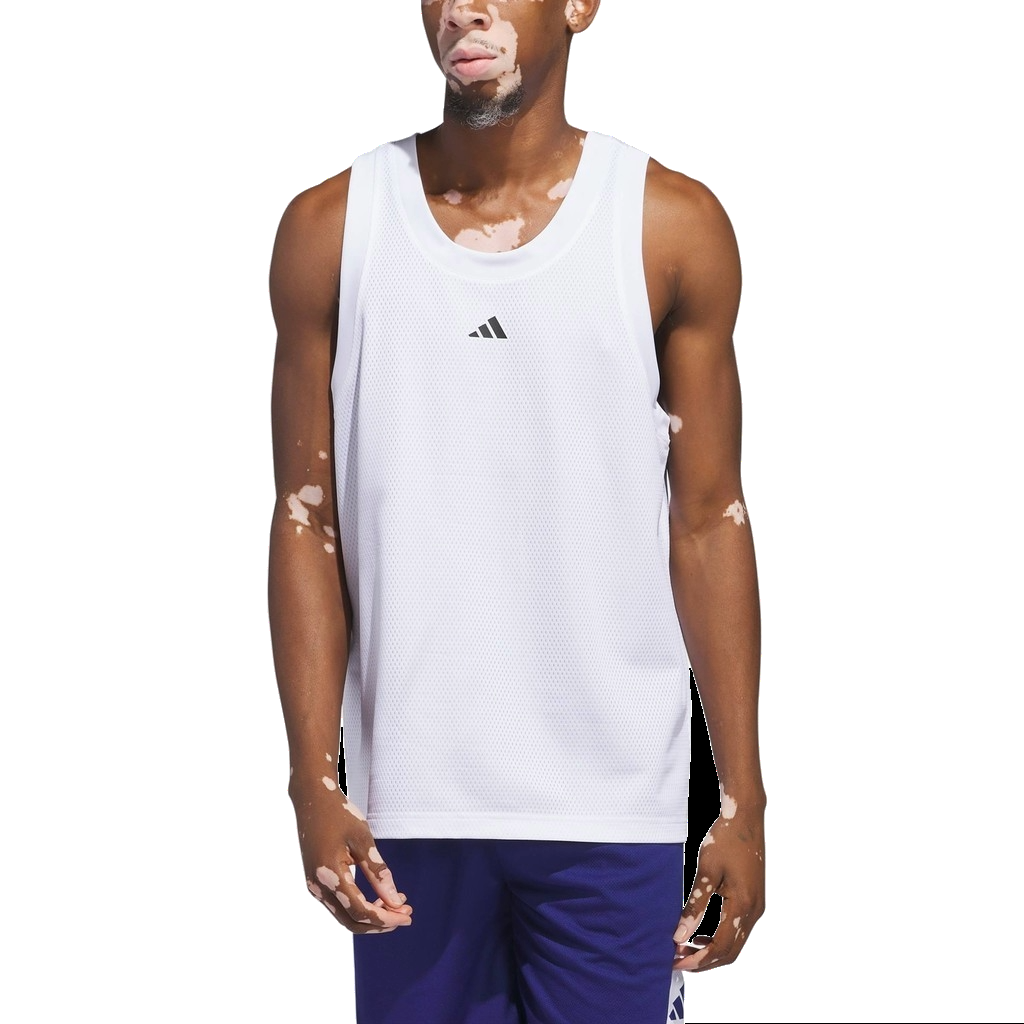 adidas Basketball Legends Tank Top 'White' IX8132