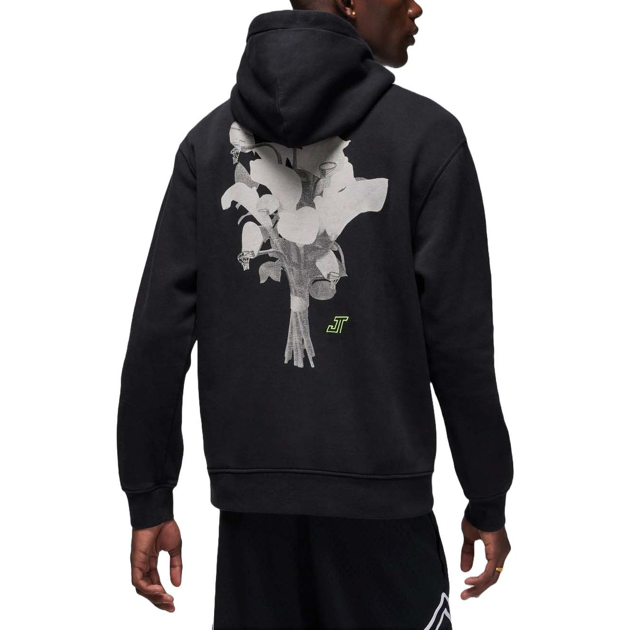 Air Jordan Tatum Fleece Graphic Hoodie Asia Sizing 'Black' HF1175-010