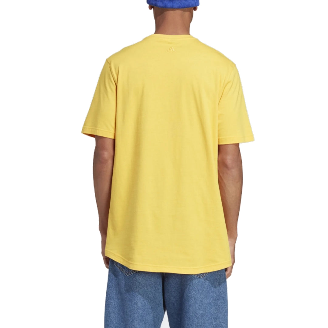 adidas All SZN Graphic T-Shirt Asia Sizing 'Yellow Black' IC9818