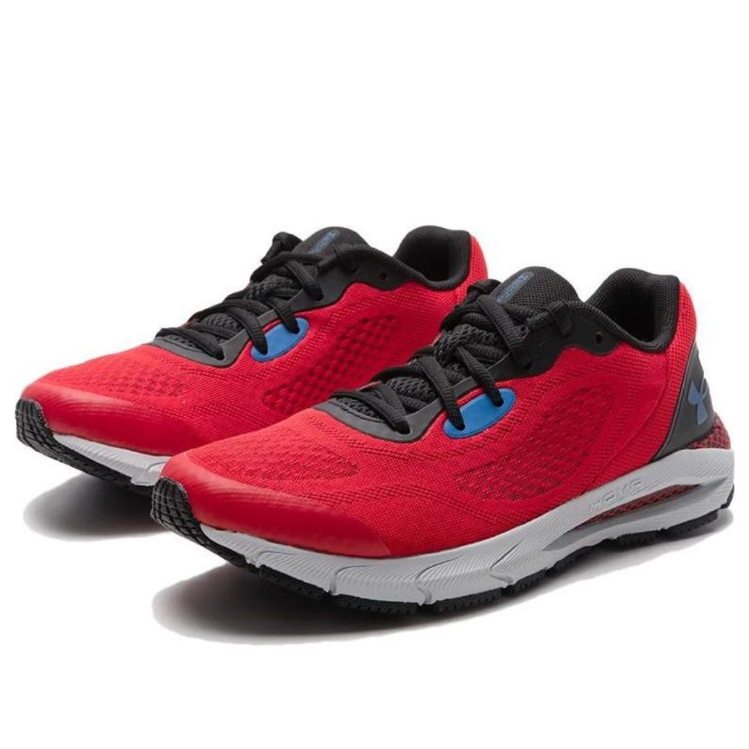 (GS) Under Armour HOVA Sonic 5 'Red White Black' 3024980-600