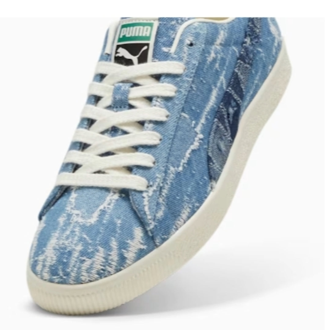 PUMA Clyde Denim 'Teal White' 399655-01