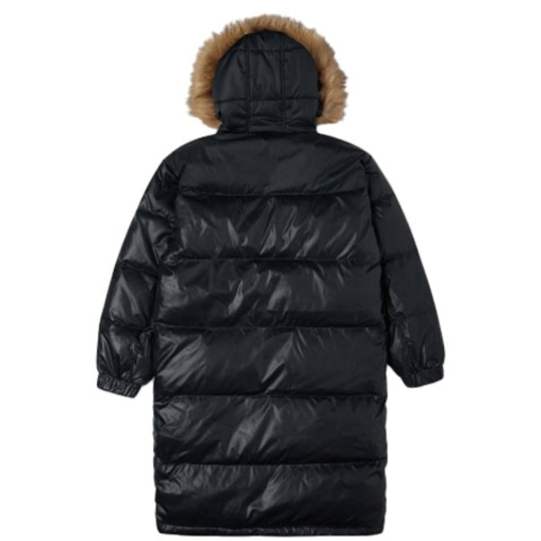 (WMNS) Converse Long Down Jacket 'Black' 10021989-A02