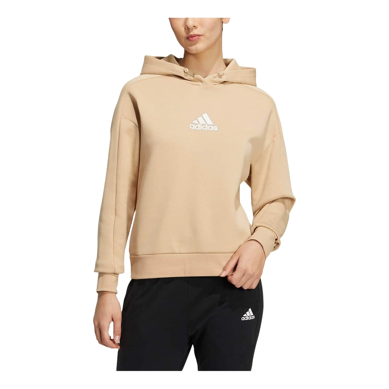 (WMNS) adidas Ust Hoodie Oct T2 'Tan' HM7101