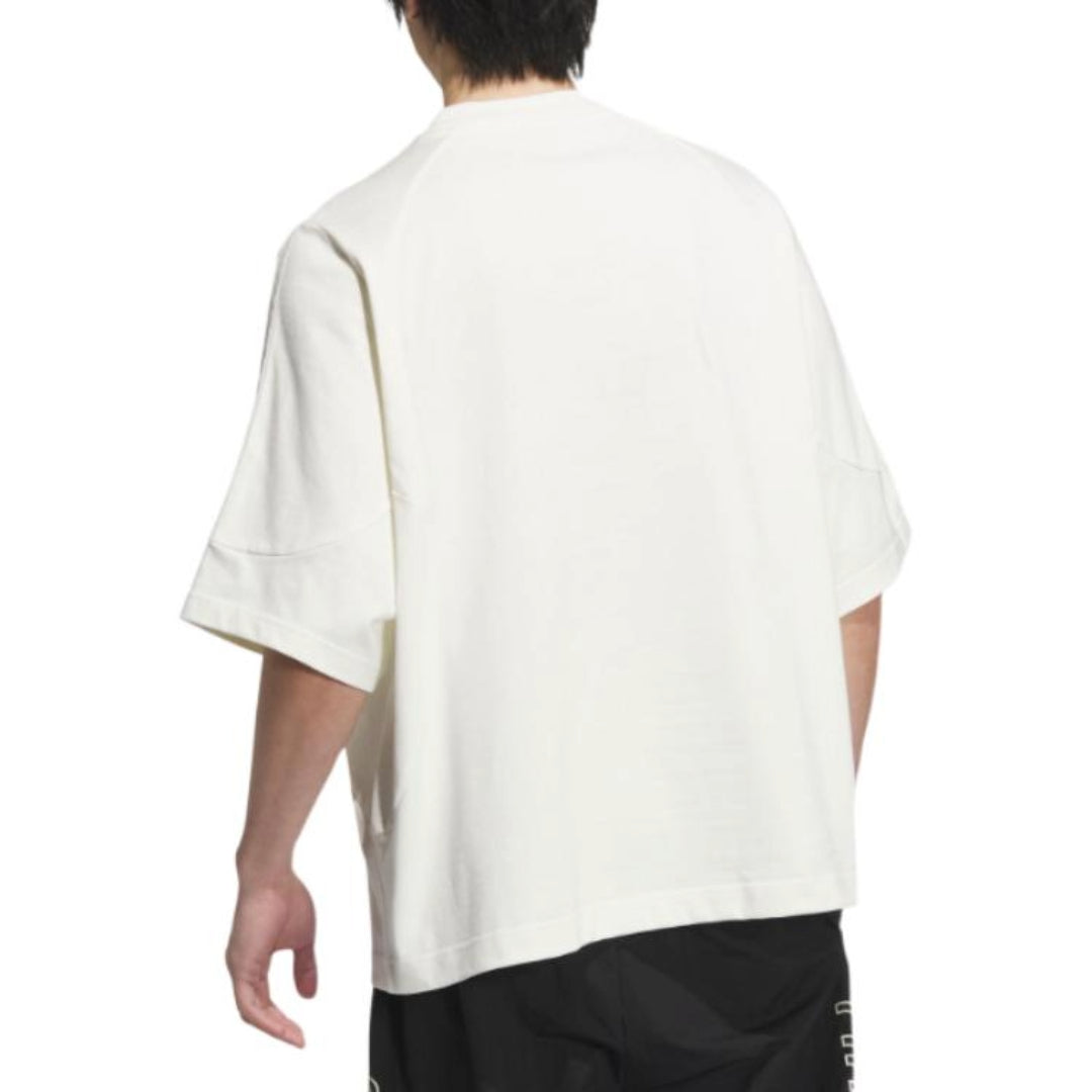 adidas Logo T-Shirt Asia Sizing 'White' JI6643