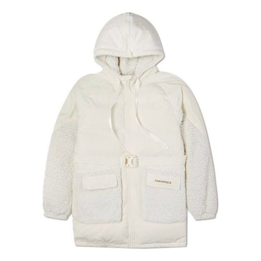 (WMNS) Converse Down Short Jacket 'White' 10021987-281