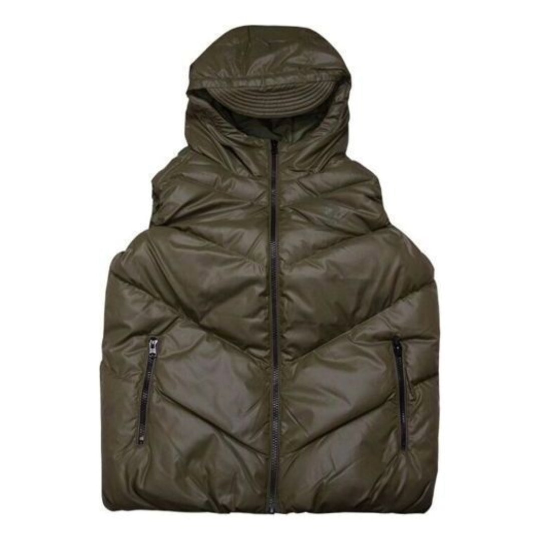 (WMNS) Converse Down Vest 'Green' 10019006-A01