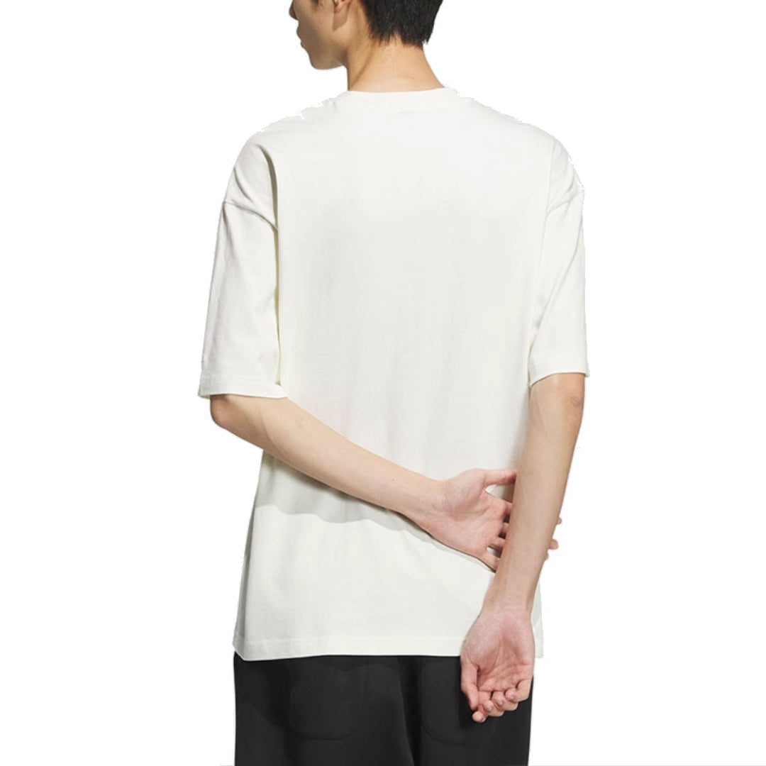 adidas China T-Shirt 'White Olive Green'' Asia Sizing JI6839