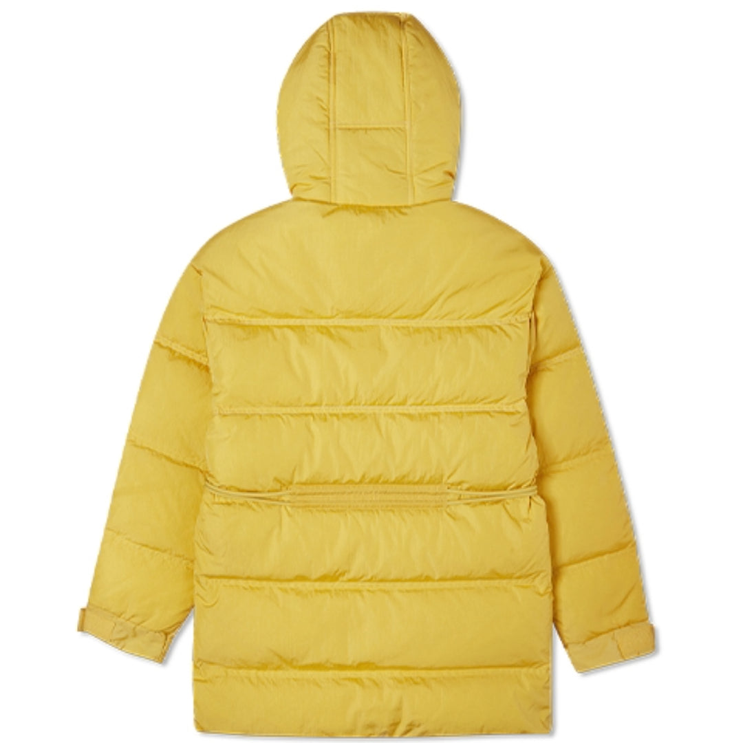 (WMNS) Converse Cargo Hooded Down Jacket 'Yellow' 10021994-A03