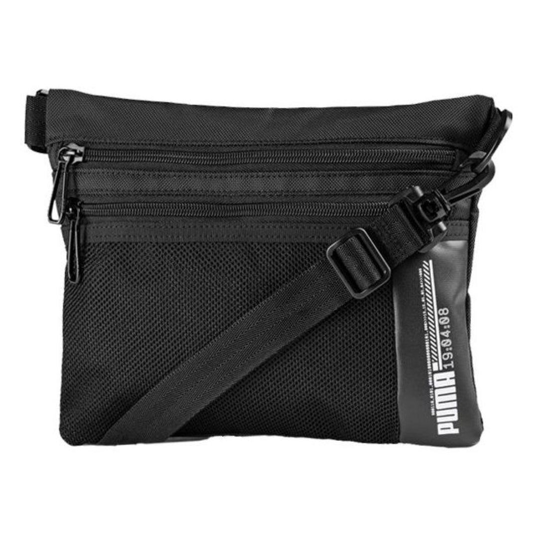 PUMA Energy Training Shoulder Bag 'Black Green' 076623-01