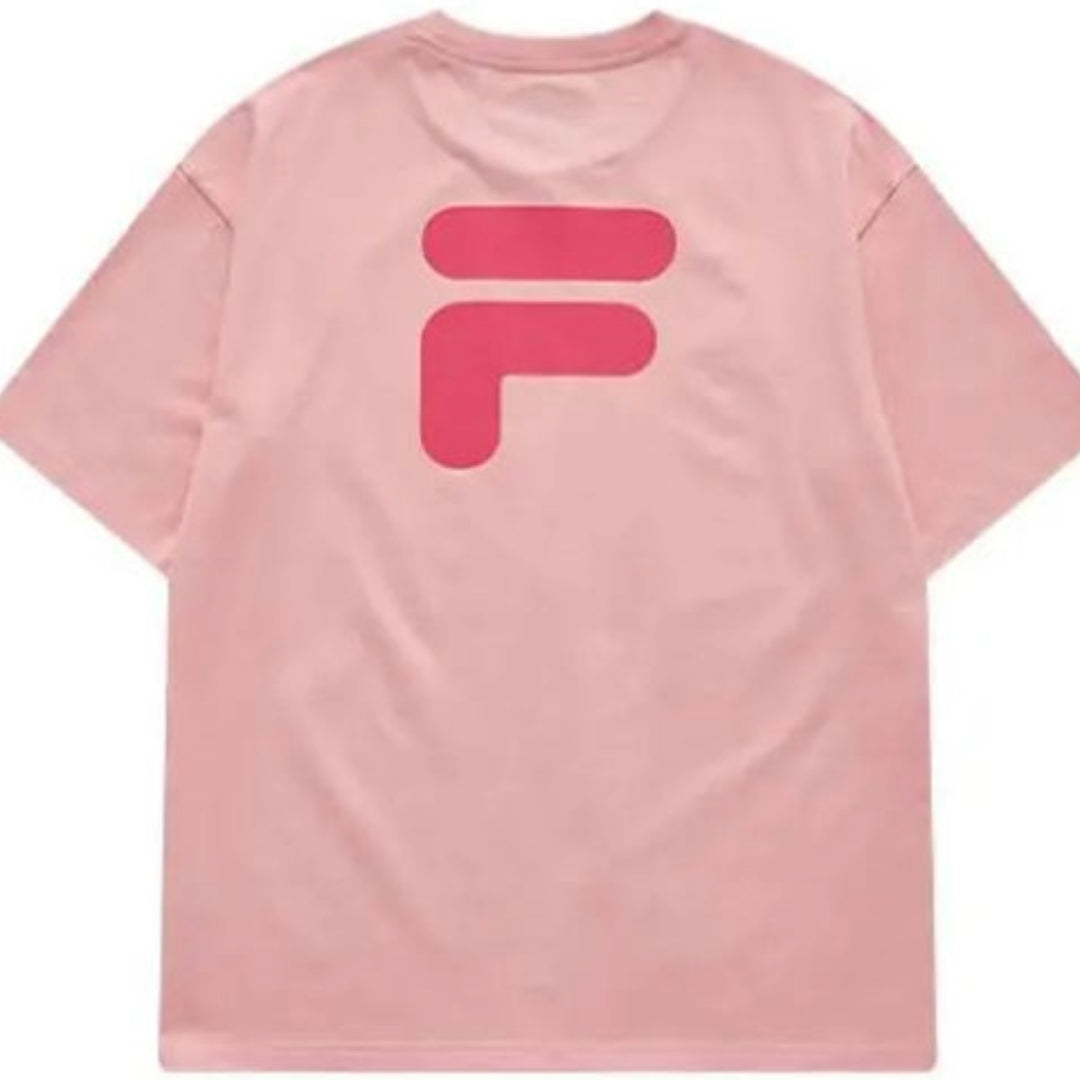 FILA FUSION Logo T-Shirt 'Pink' T11U126110D-PK