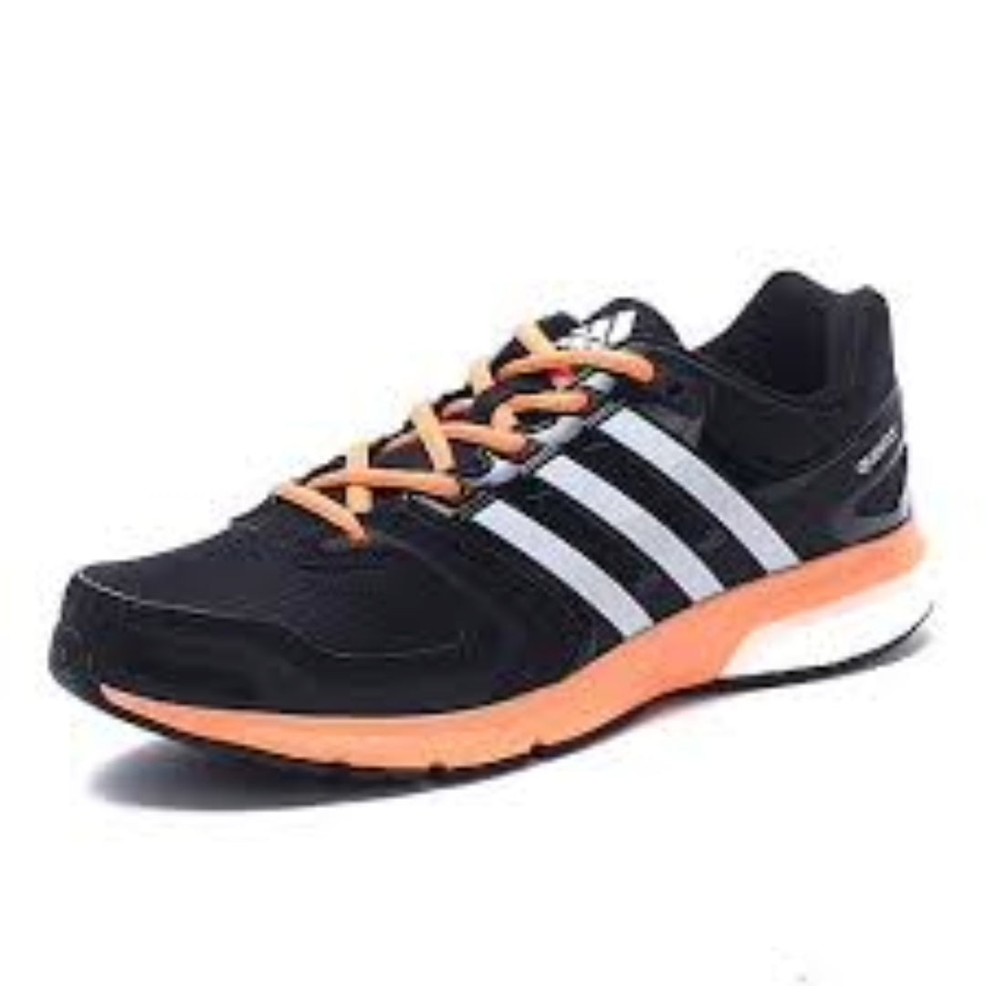 (WMNS) adidas Questar 'Black White Orange' S76733