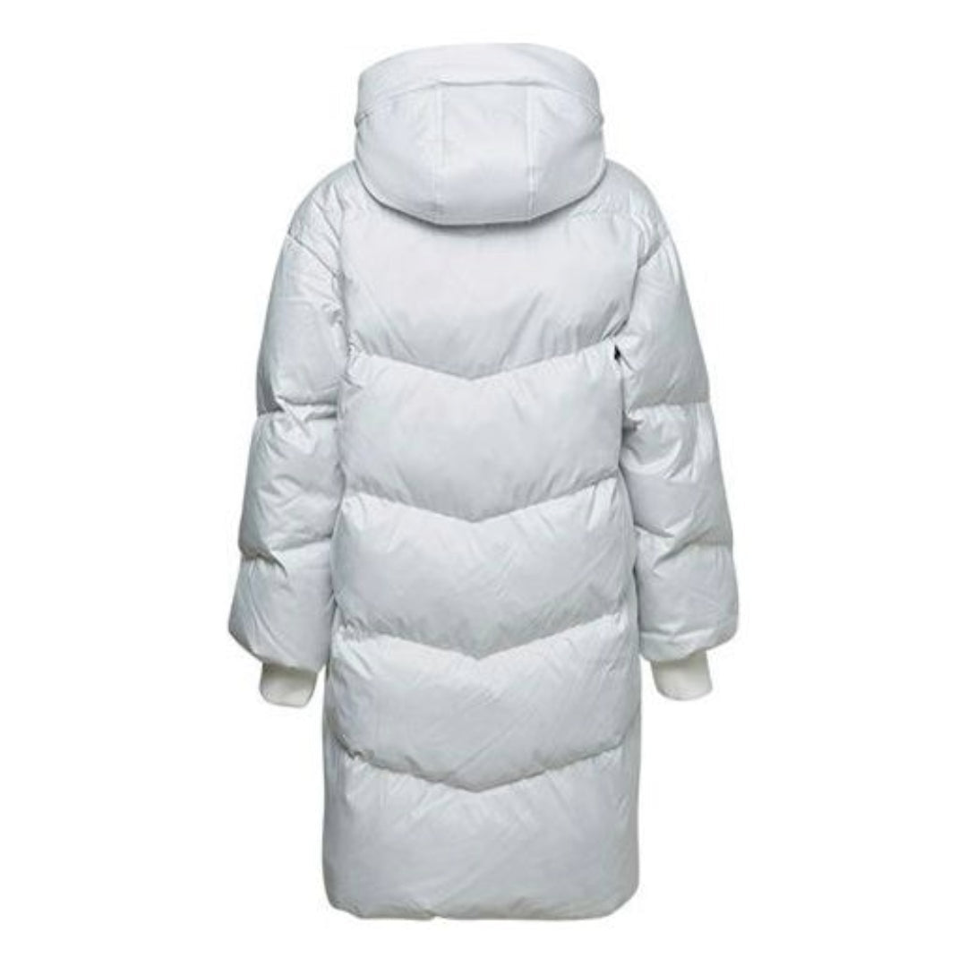 (WMNS) Converse Long Down Jacket 'White' 10019328-A01