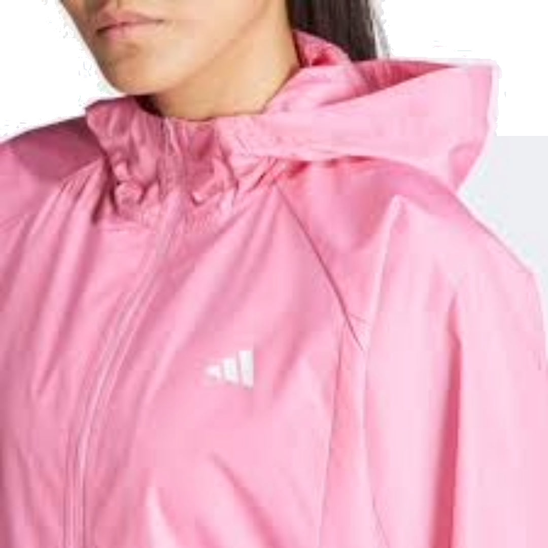 (WMNS) adidas Wind.Rdy Hyperglam Windbreaker Asia Sizing 'Pink' IS8037