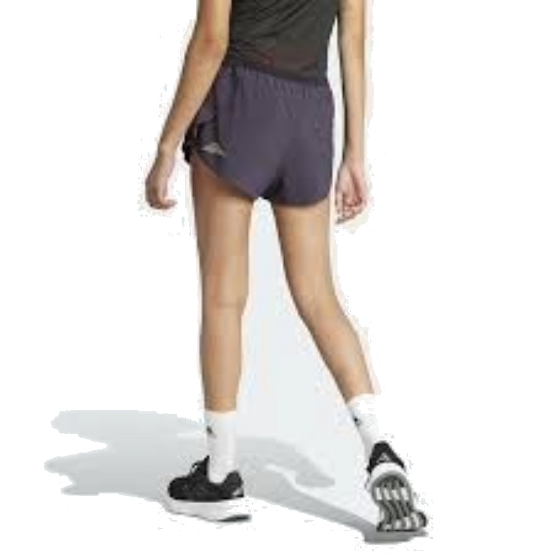 (WMNS) adidas Ekiden Running Shorts Asia Sizing 'Black' IS0699