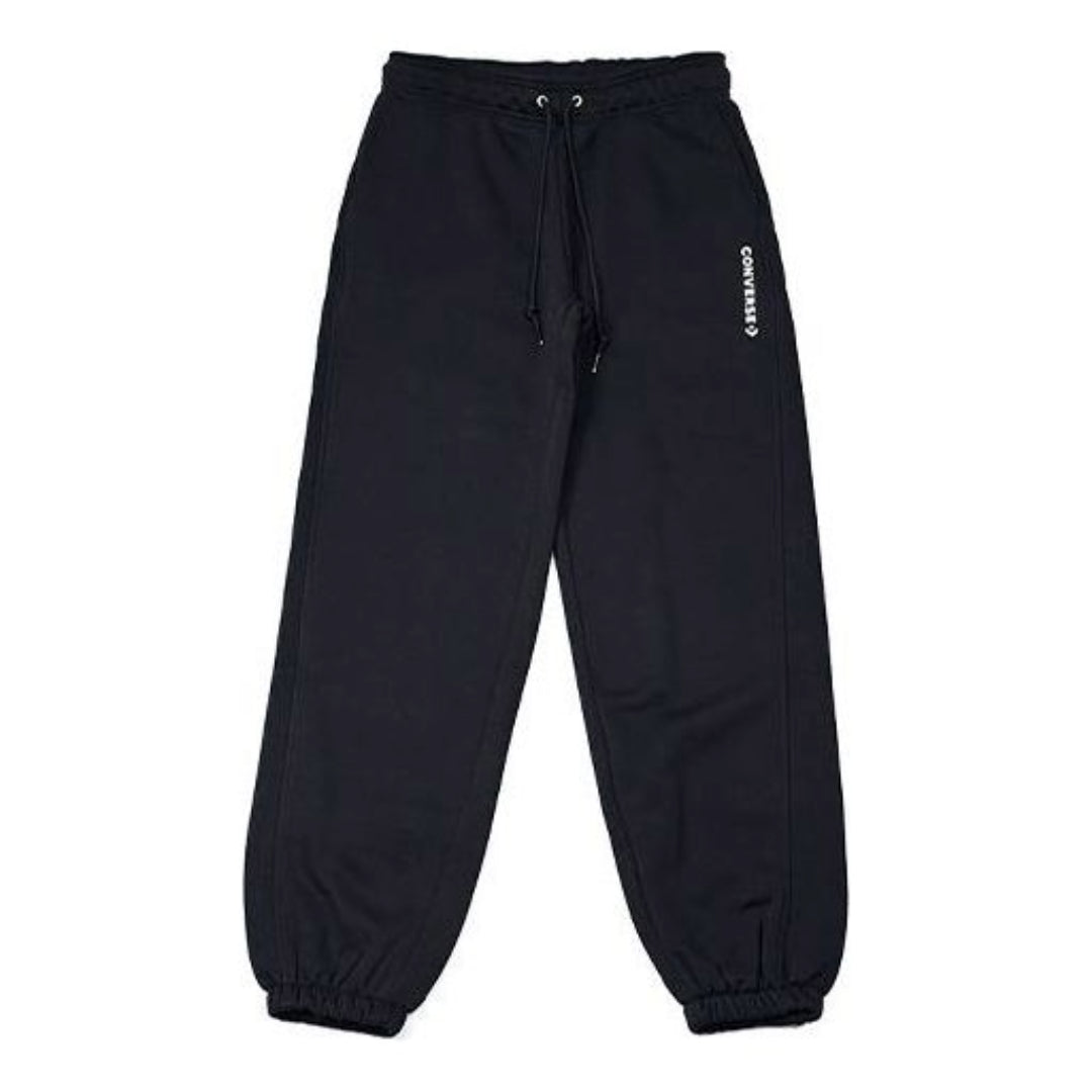 (WMNS) Converse Knit Pants 'Black' 10022004-A01