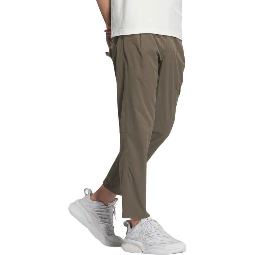 adidas Wuji Sports Training Casual Long Pants Asia Sizing 'Brown' JE6671