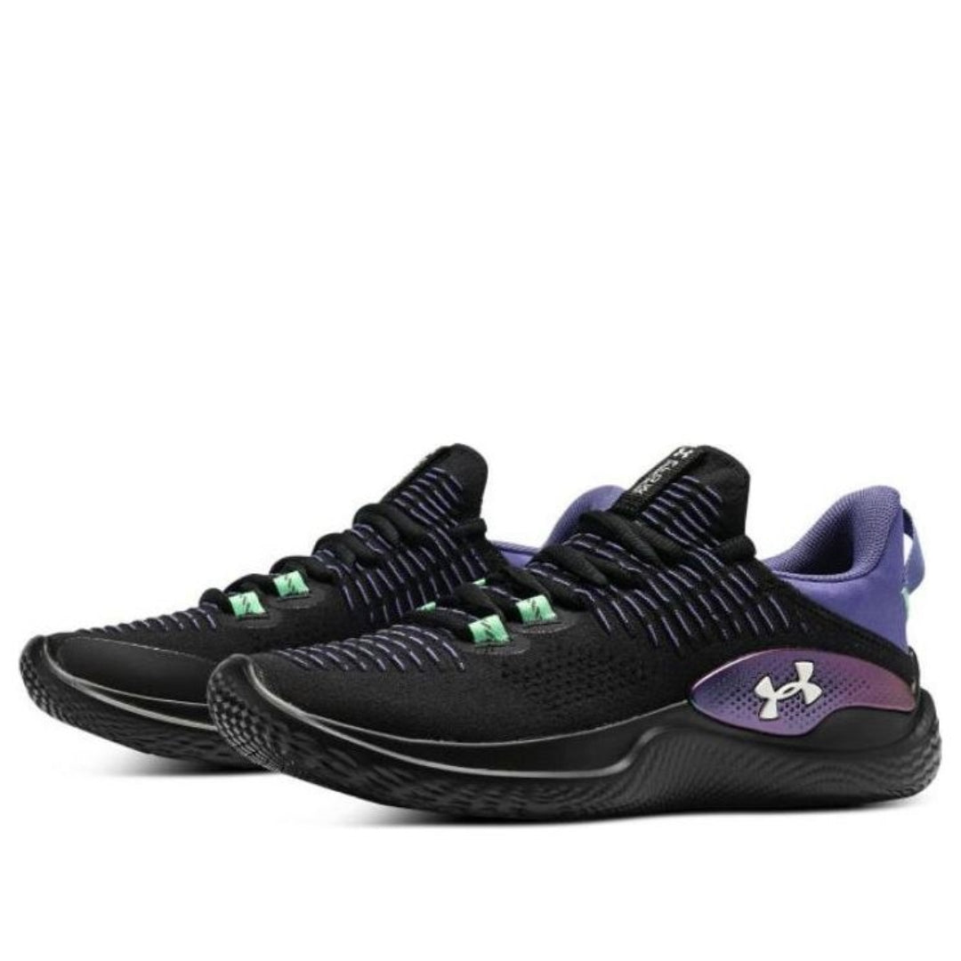 (WMNS) Under Armour Flow Dynamic INTLKNT 'Black Purple' 3027284-001