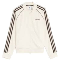 (WMNS) adidas x Wales Bonner Statement Track Top Asia Sizing 'White' IM8394