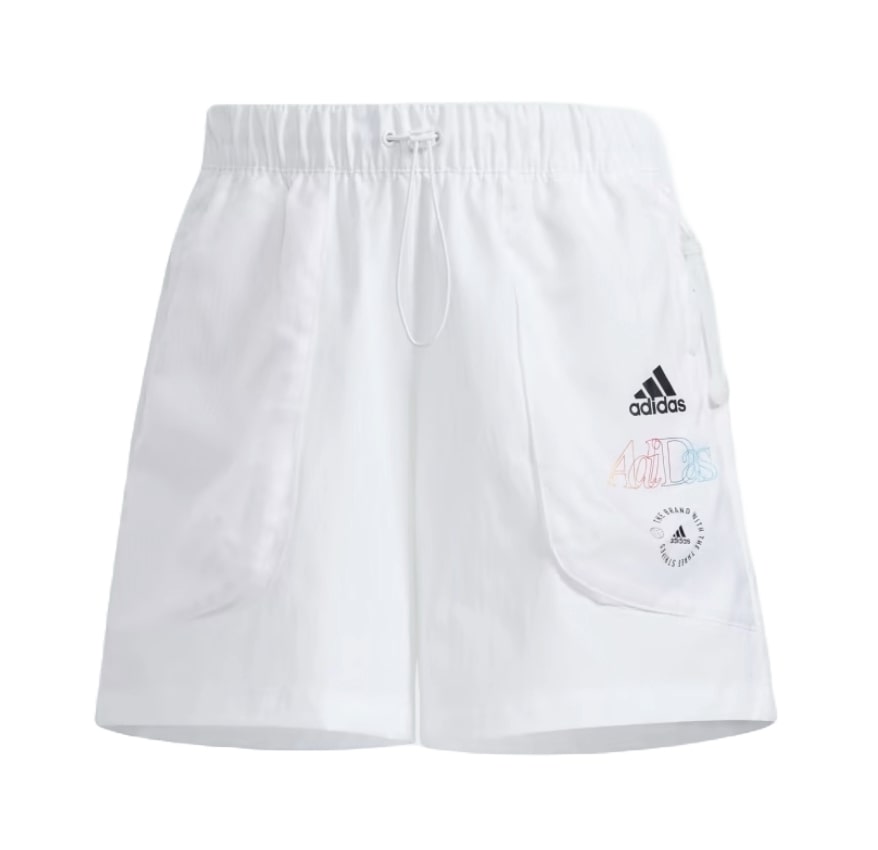 (WMNS) adidas Woven Shorts 'White' HA3631
