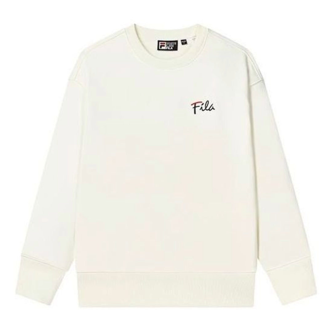 FILA Logo Print Sweater 'White' F11U248201F-IV