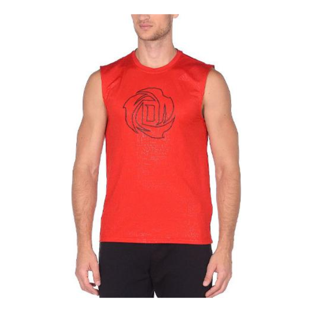 adidas Chicago Bulls Derrick Tank Top 'Red' CW6888