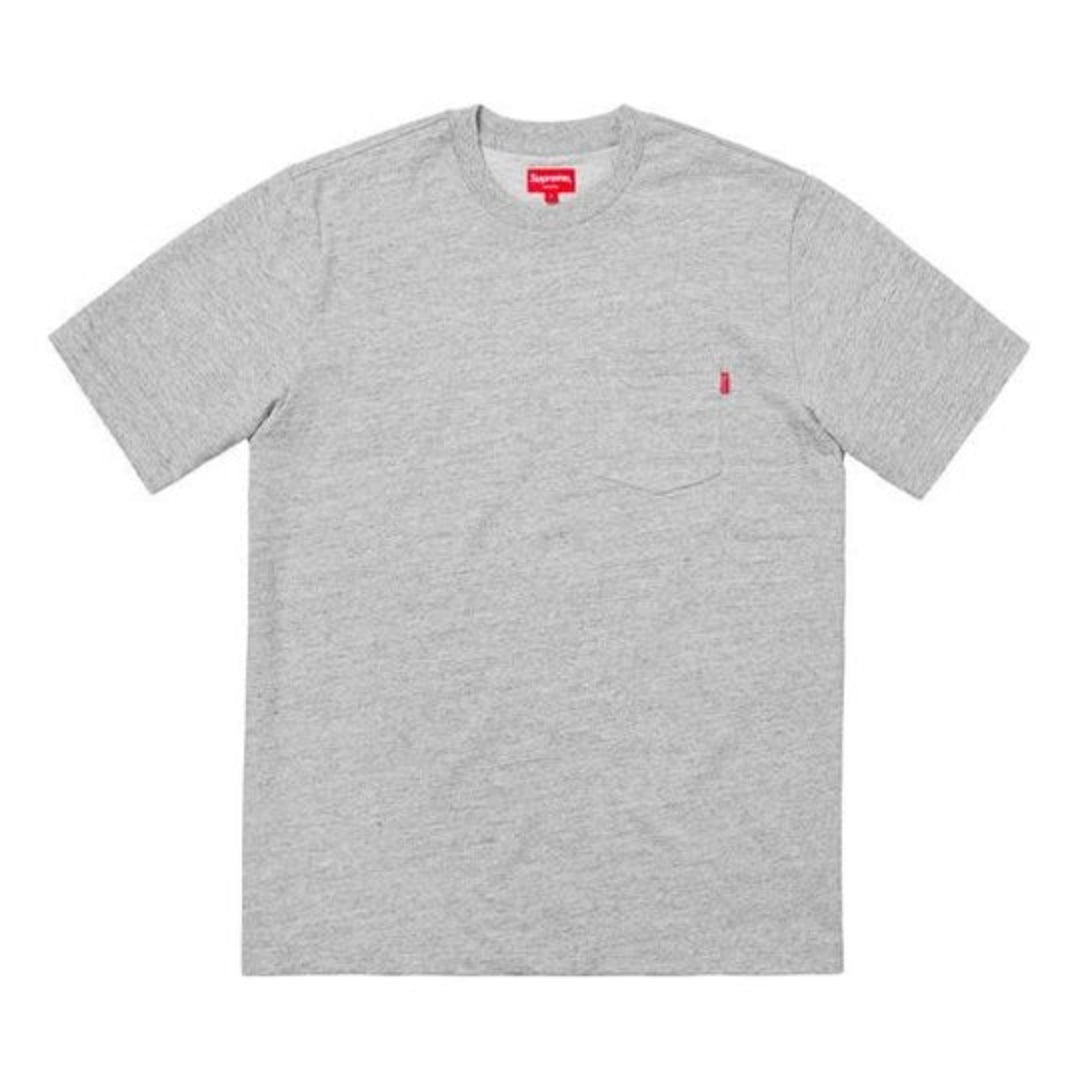 Supreme S/S Pocket T-Shirt 'Grey' SUP-FW18-08
