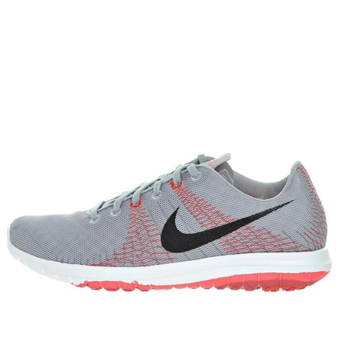 Nike Flex Fury Shoes 'Grey Black Red' 705298-003