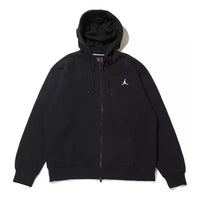 Air Jordan Brooklyn Fleece Full-Zip Hoodie 'Black' FV7289-010