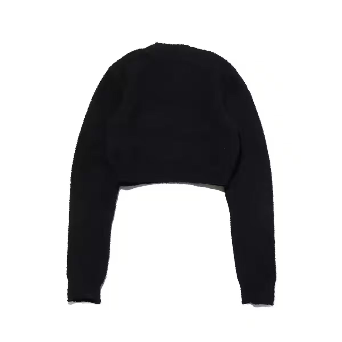 (WMNS) Nike Sportswear Phoenix Cosy Boucle Tight Long Sleeve Knit T-shirt Asia Sizing 'Black' FZ1717-010