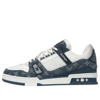 LOUIS VUITTON Trainer Low 'Monogram Denim' 1A9JGZ