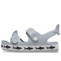 (GS) Crocs Crocband Cruiser Shark Sandals 'Grey' 210029-007