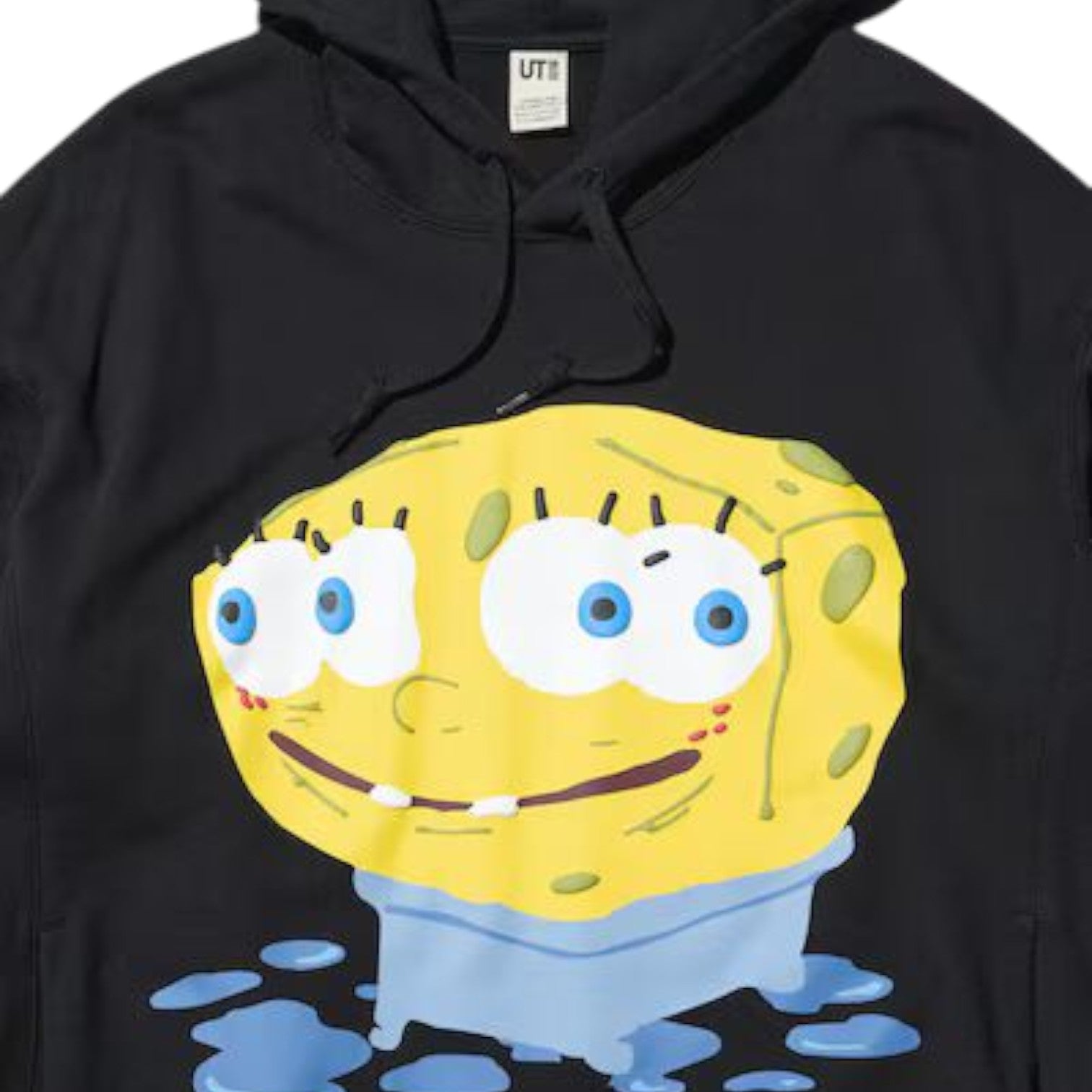 UNIQLO x Cactus Plant Flea Market Spongebob Squarepants Hoodie 'Black' 477905-09