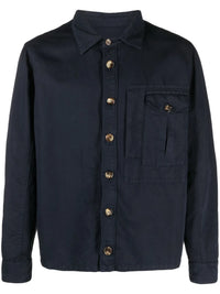 Brunello Cucinelli Long-Sleeve Shirt Jacket