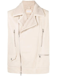 Brunello Cucinelli Zip-Up Leather Vest