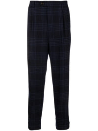 Brunello Cucinelli Prince Of Wales Pleated Trousers