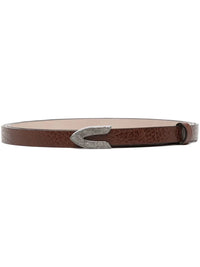 Brunello Cucinelli Thin Buckle Belt