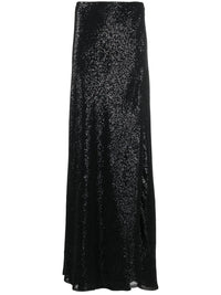 Brunello Cucinelli Sequin Silk Maxi Skirt