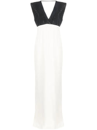 Brunello Cucinelli Colour-Block Sleeveless Gown