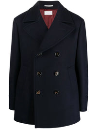 Brunello Cucinelli Double-Breasted Cashmere Coat