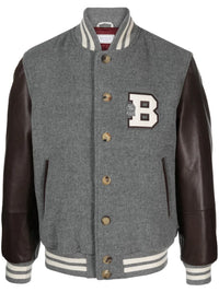Brunello Cucinelli Patch-Lettering Bomber Jacket