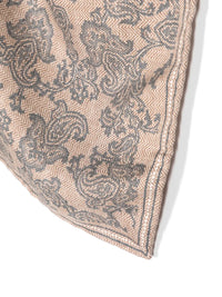 Brunello Cucinelli Paisley-Print Silk Scarf