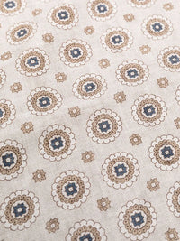 Brunello Cucinelli Geometric-Pattern Print Pocket Square