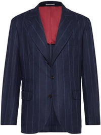 Brunello Cucinelli Men's Blazer My4547Bfd_C152
